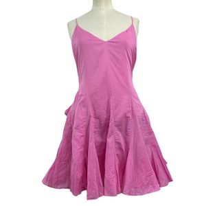 Rhode Casey Hot Pink tie back Dress size M